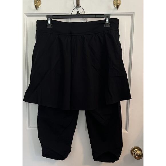 Spanx Booty Boost Skirt Around Knee Leggings Plus Size 3X Black NWT - Picture 4 of 7